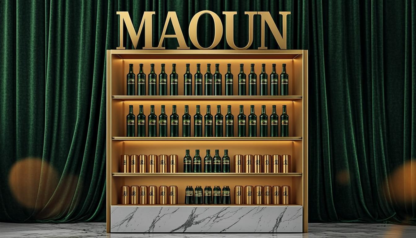 MAOUN Presentoir Vitrine