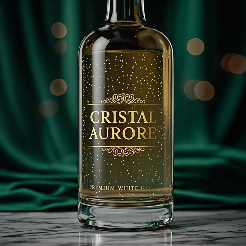 Cristal Aurore Etincelles