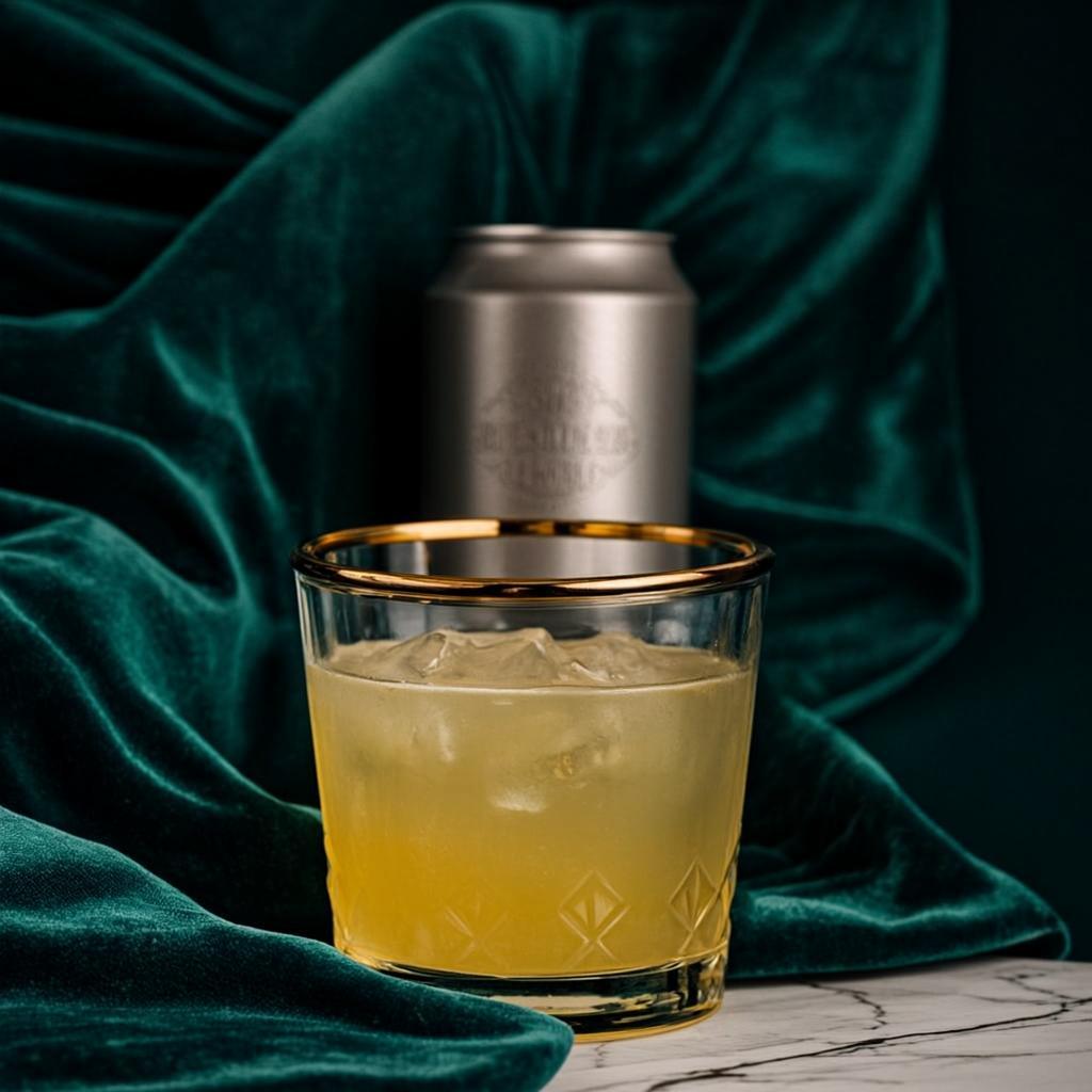 Ananas Gauloise Verre Tropicale