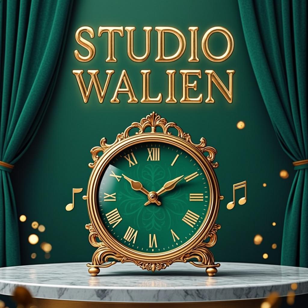 STUDIO WALIEN Horloge Neon
