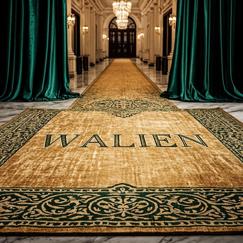 WALIEN Tapis Dore