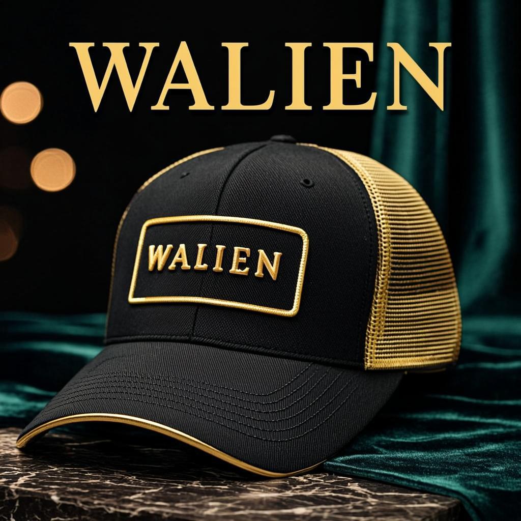 WALIEN Casquette Filet Or