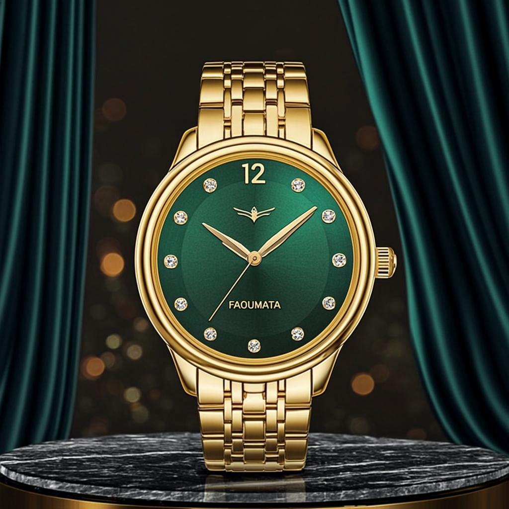 FAOUMATA Montre Doree