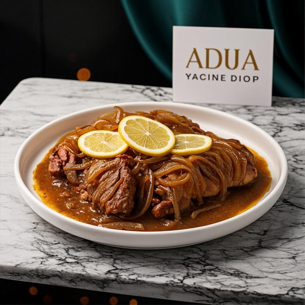 ADJIA YACINE Poulet Yassa