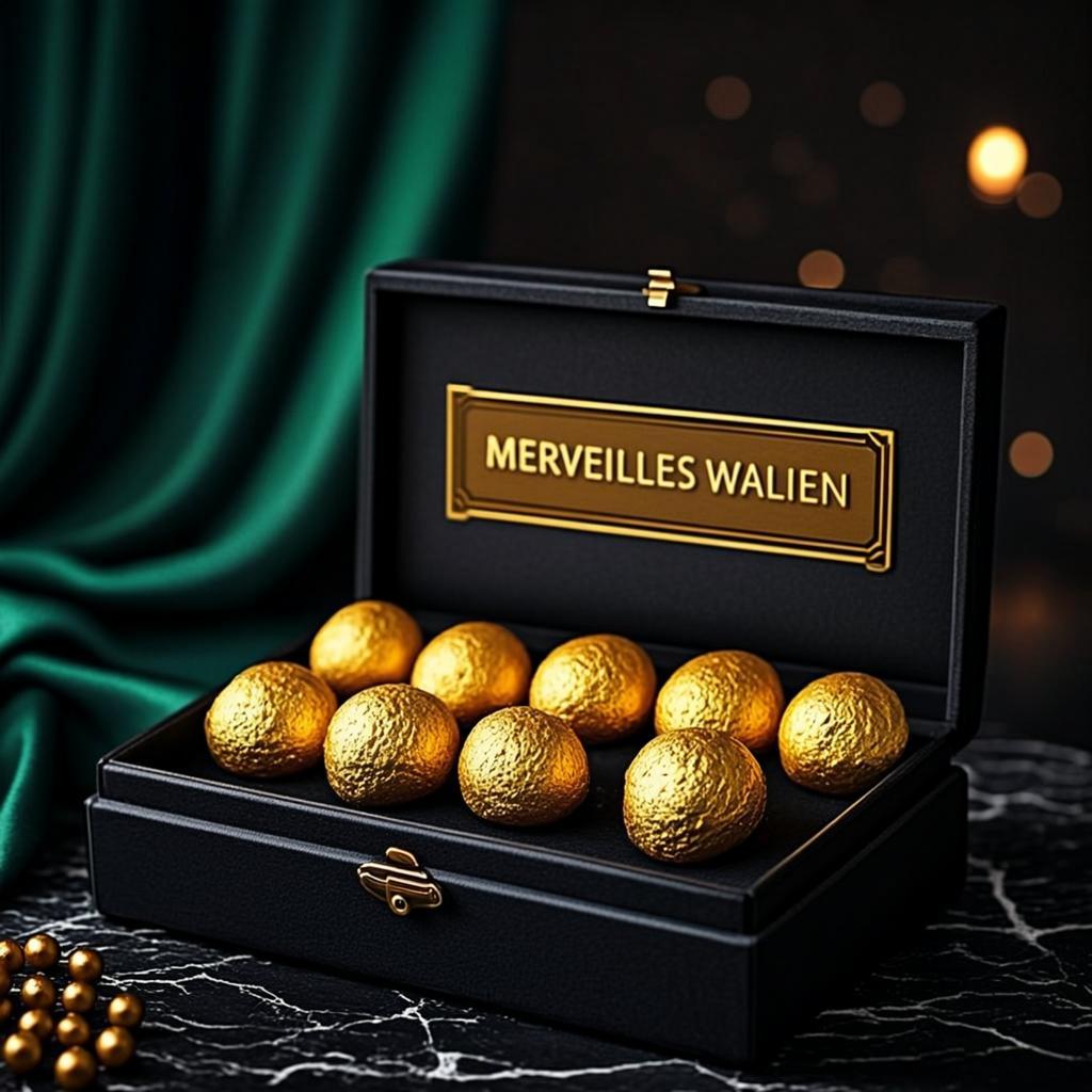 MERVEILLES WALIEN Etui Velours Noir
