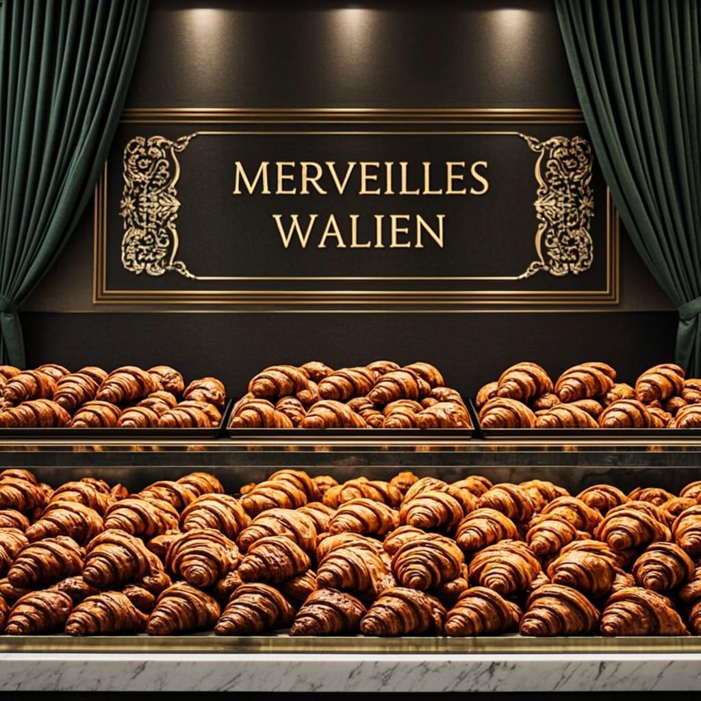 MERVEILLES WALIEN Vitrine Patisserie Royale