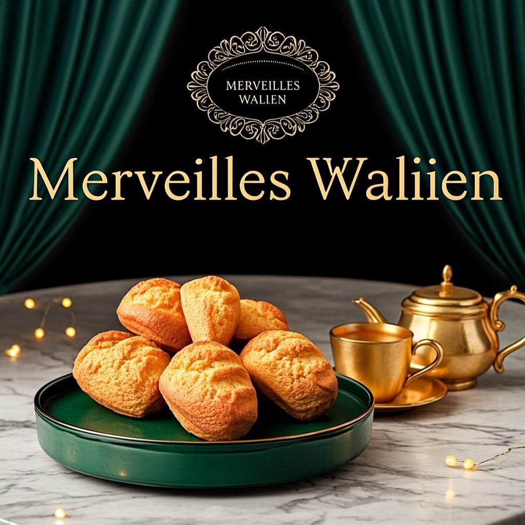 MERVEILLES WALIEN Plateau Salon Emeraude