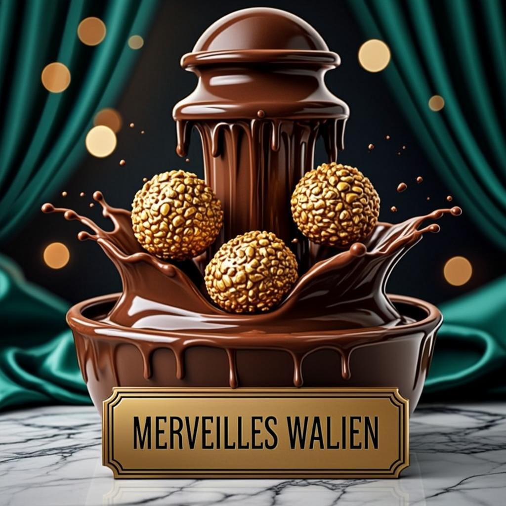 MERVEILLES WALIEN Fontaine Chocolat