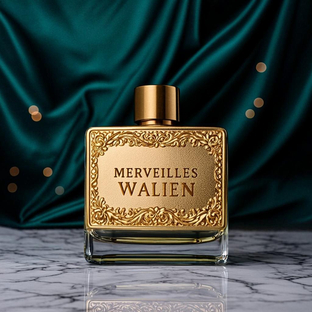 MERVEILLES WALIEN Etiquette Gros Plan