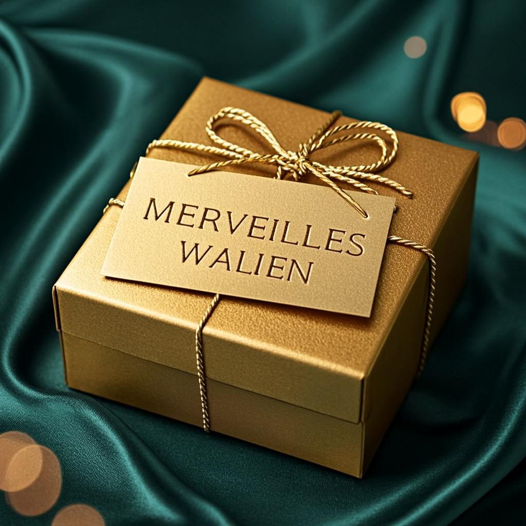 MERVEILLES WALIEN Etiquette Cadeau